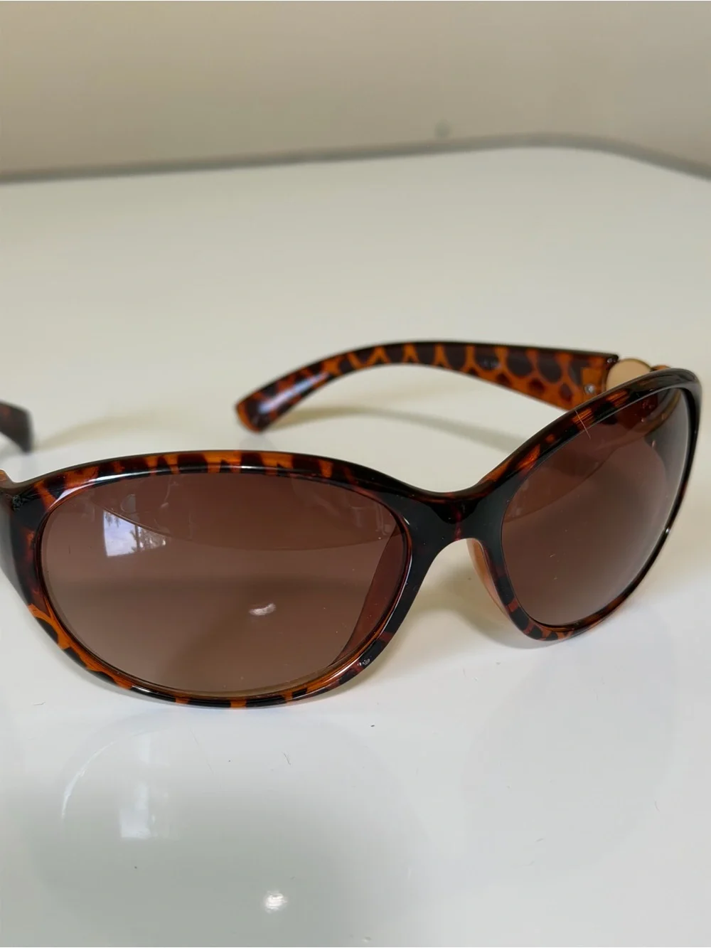 Michael Kors Tortoise Shell Sunglasses with Brown Lenses